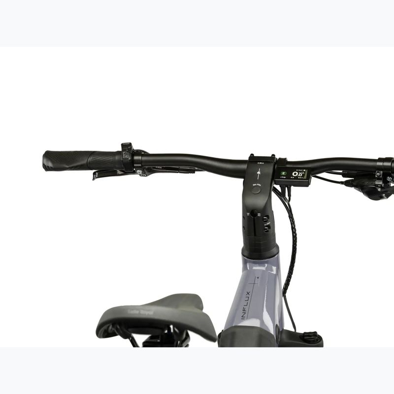 Електрически велосипед KROSS Influx Suv Hyb 1.0 820Wh LS grey/black/gloss 5