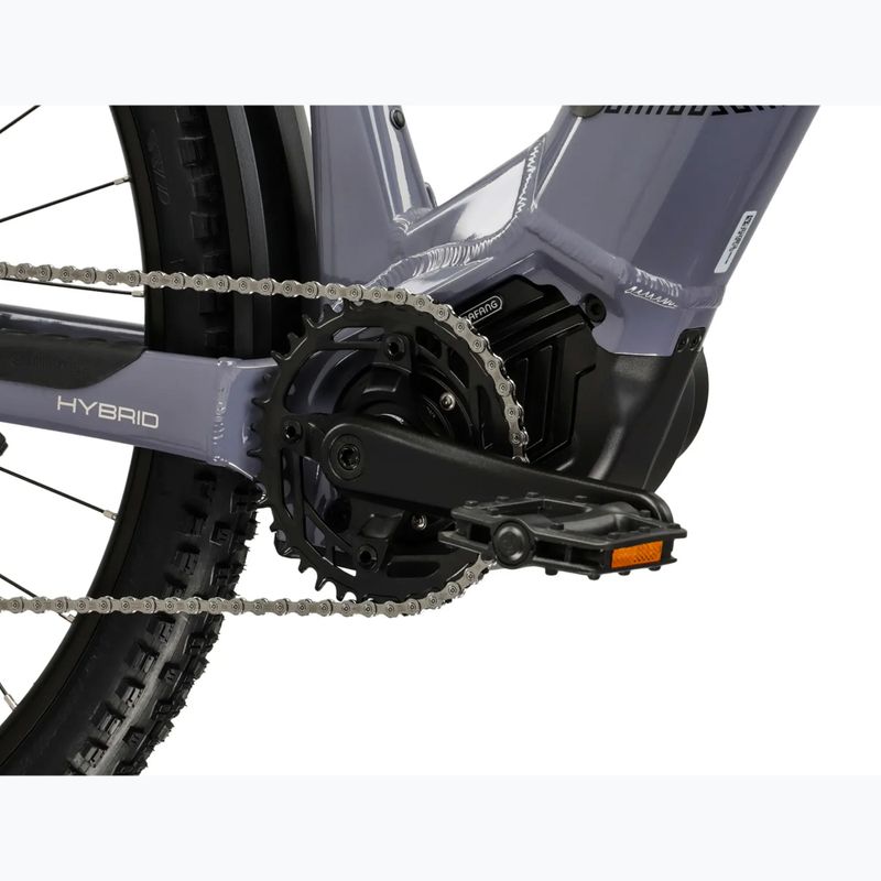 Електрически велосипед KROSS Influx Suv Hyb 1.0 820Wh LS grey/black/gloss 9