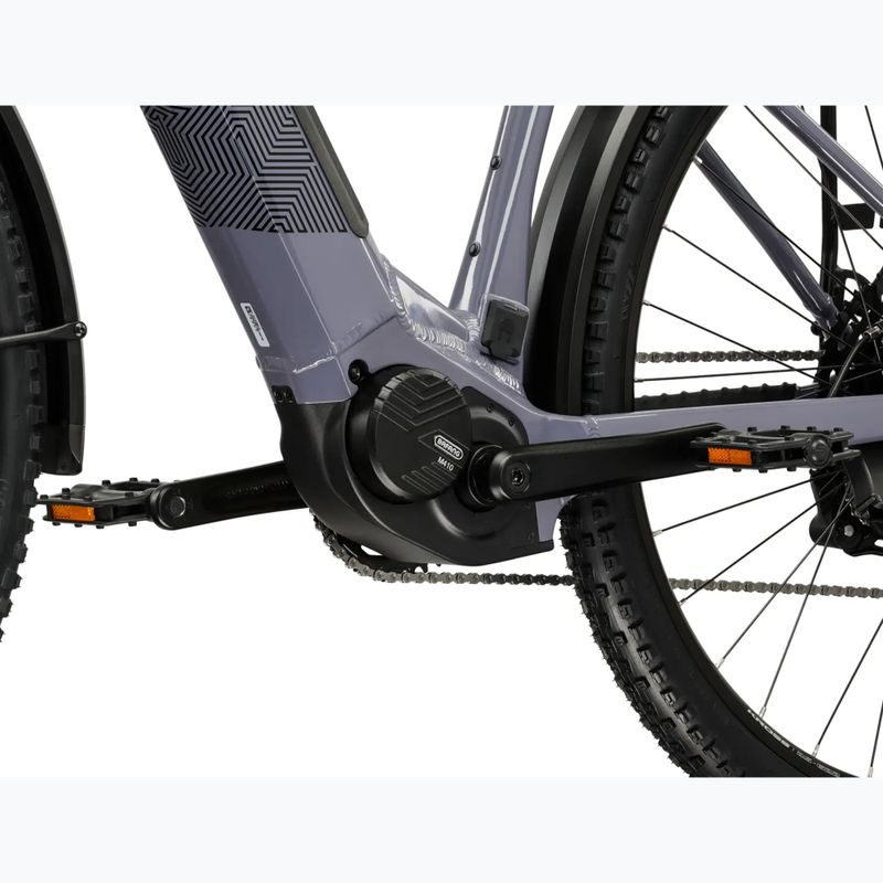 Електрически велосипед KROSS Influx Suv Hyb 1.0 820Wh LS grey/black/gloss 10