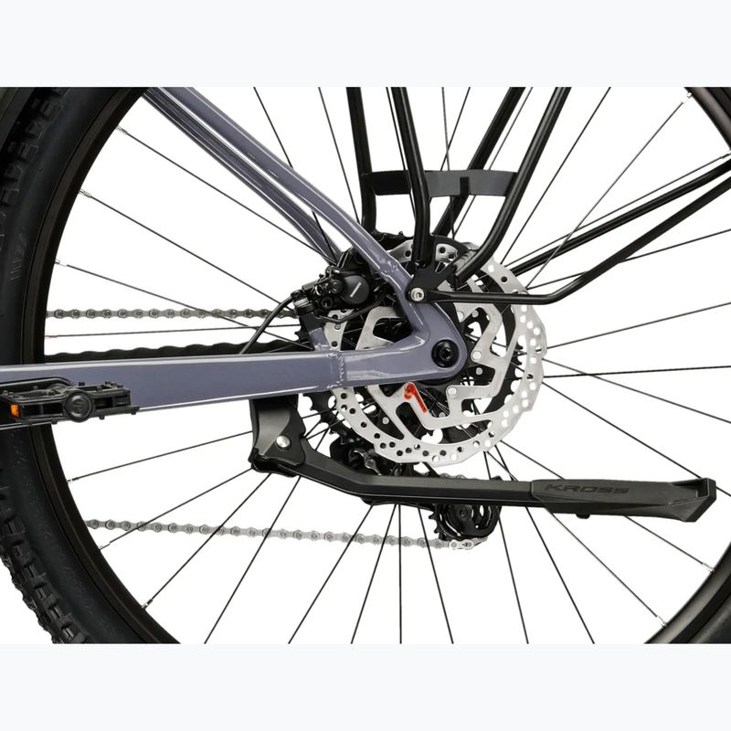 Електрически велосипед KROSS Influx Suv Hyb 1.0 820Wh LS grey/black/gloss 11