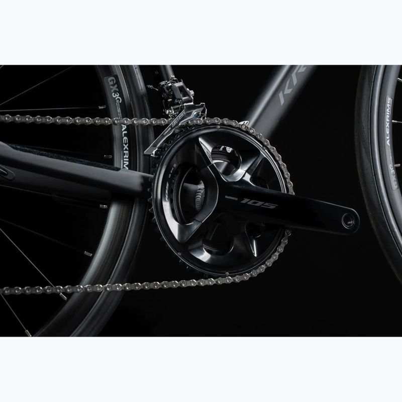 Шосеен велосипед KROSS Alta 4.0 black/graphite/matte 18