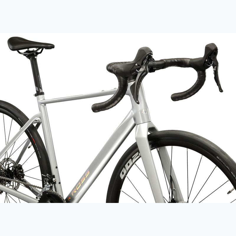 Шосеен велосипед KROSS Alta 2.0 silver/turquoise/gloss 3