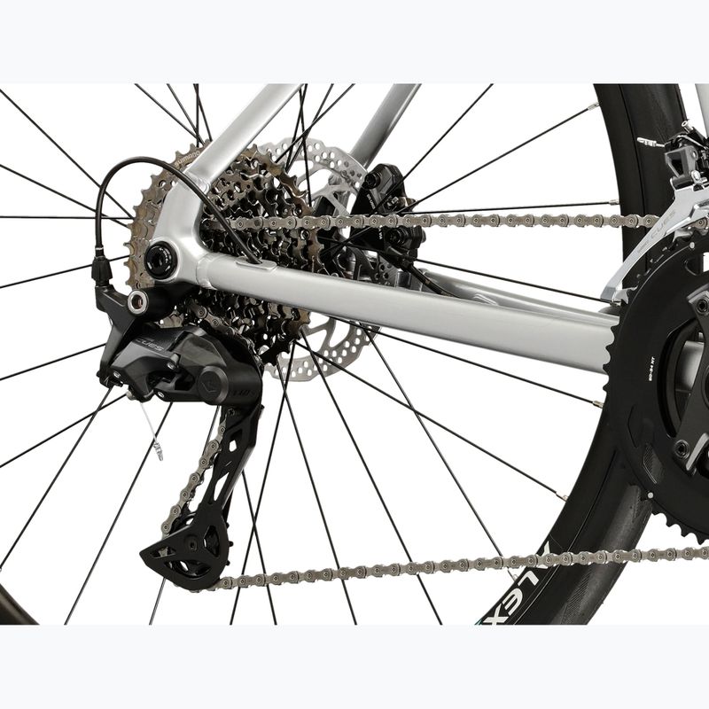 Шосеен велосипед KROSS Alta 2.0 silver/turquoise/gloss 7