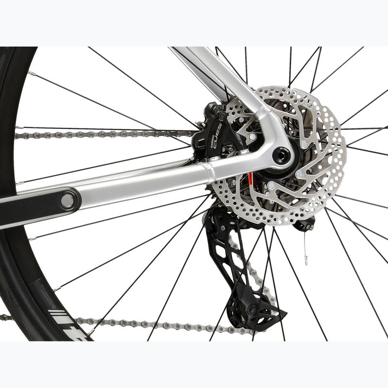 Шосеен велосипед KROSS Alta 2.0 silver/turquoise/gloss 9