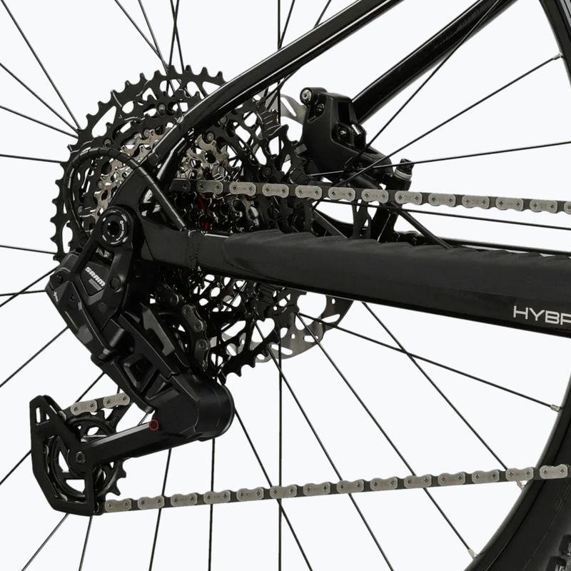 Електрически велосипед KROSS Influx Hyb 5.0 29 el. 800 Wh black/white/gloss 7