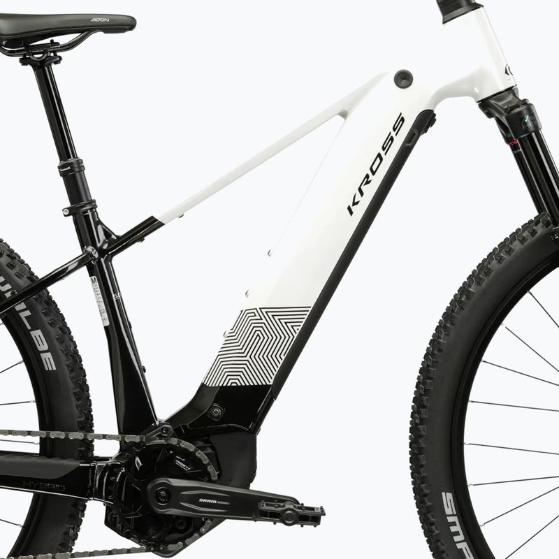 Електрически велосипед KROSS Influx Hyb 5.0 29 el. 800 Wh black/white/gloss 11