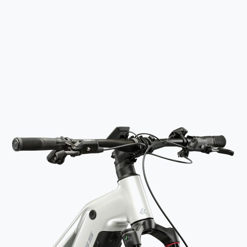 Дамски електрически велосипед KROSS Influx Hyb 5.0 W 27.5 el. 800 Wh silver/blue/gloss 4