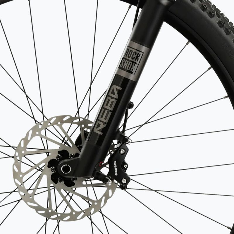 Дамски електрически велосипед KROSS Influx Hyb 5.0 W 27.5 el. 800 Wh silver/blue/gloss 7