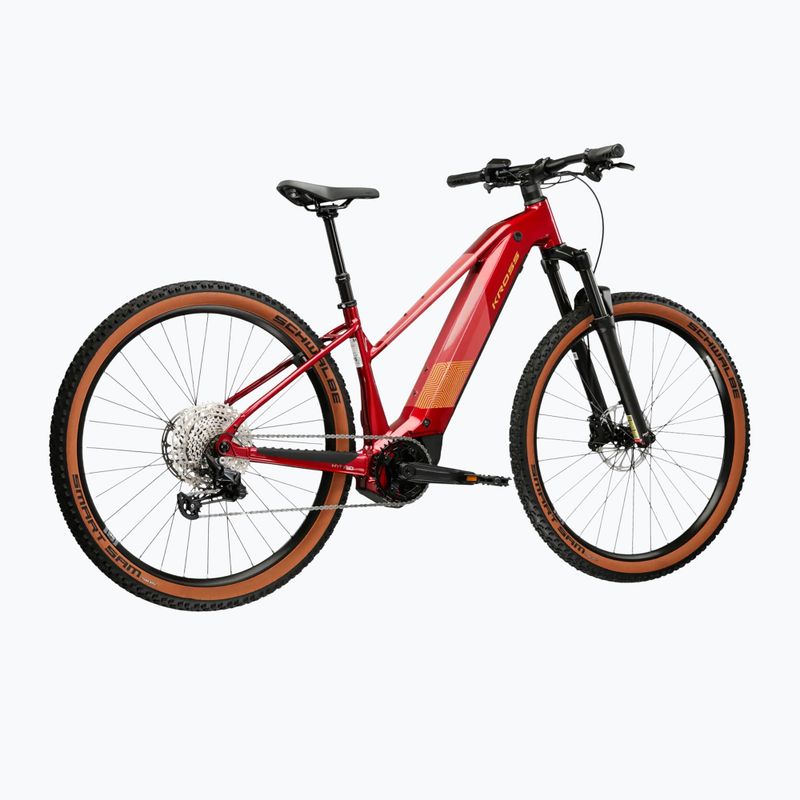 Дамски електрически велосипед KROSS Influx Hyb 4.0 W 29 el. 800 Wh ruby red/burgundy/glossy 3