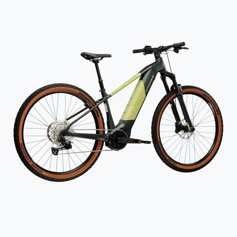 Електрически велосипед KROSS Influx Hyb 4.0 29 800 Mh green/khaki/matte 3