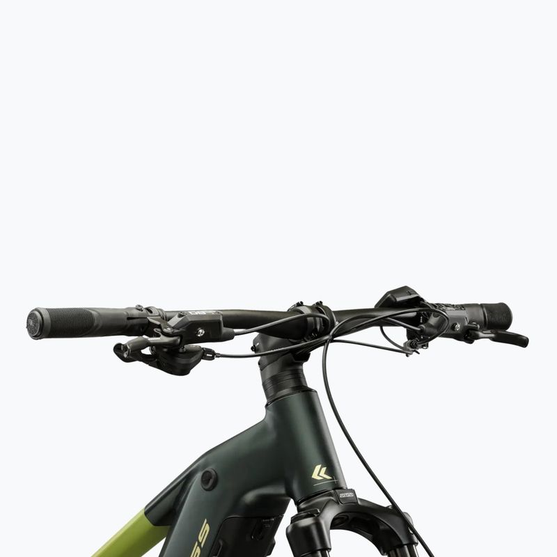 Електрически велосипед KROSS Influx Hyb 4.0 29 800 Mh green/khaki/matte 4