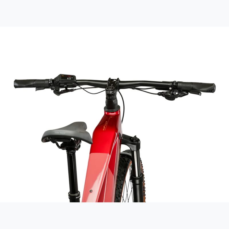 Дамски електрически велосипед KROSS Influx Hyb 4.0 W 27.5 el. 800 Wh ruby red/burgundy/glossy 5