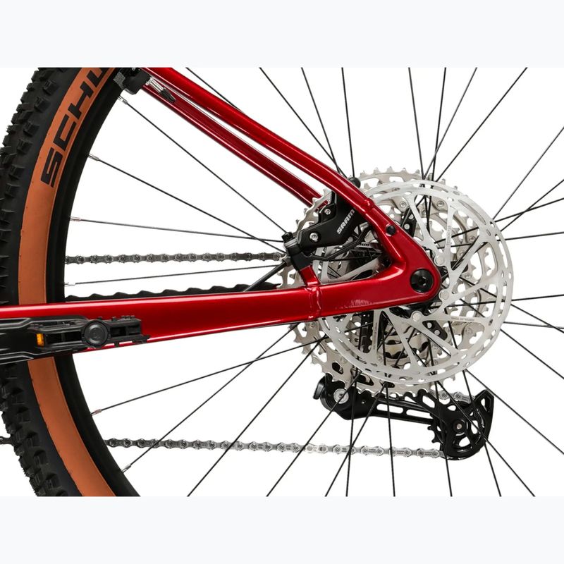 Дамски електрически велосипед KROSS Influx Hyb 4.0 W 27.5 el. 800 Wh ruby red/burgundy/glossy 11