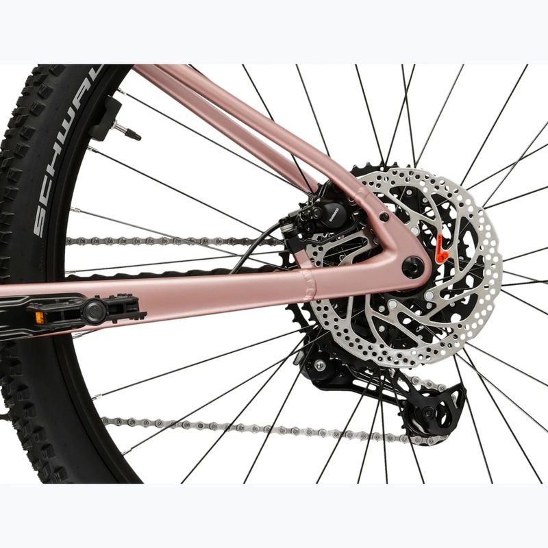Дамски електрически велосипед KROSS Influx Hyb 3.0 29 el. 800 Wh pink/burgundy/matte 11