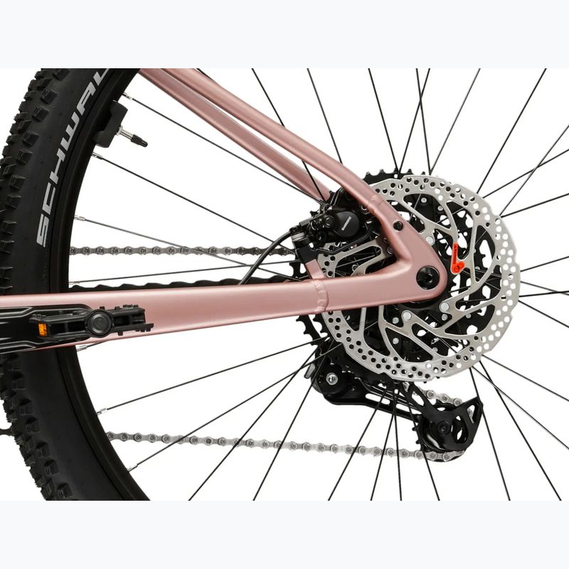 Дамски електрически велосипед KROSS Influx Hyb 3.0 27.5 l. 800 Wh pink/burgundy/matte 11