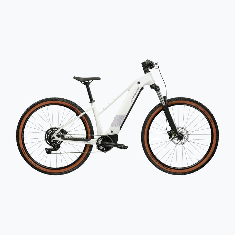 Дамски електрически велосипед KROSS Influx Hyb 2.0 29 el. 600 Wh pearl/purple/gloss 14