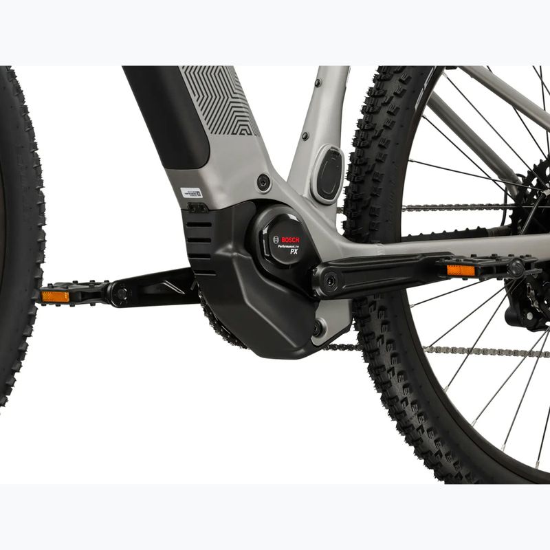 Електрически велосипед KROSS Influx Hyb 2.0 29 el. 600 Wh silver/black/matte 10