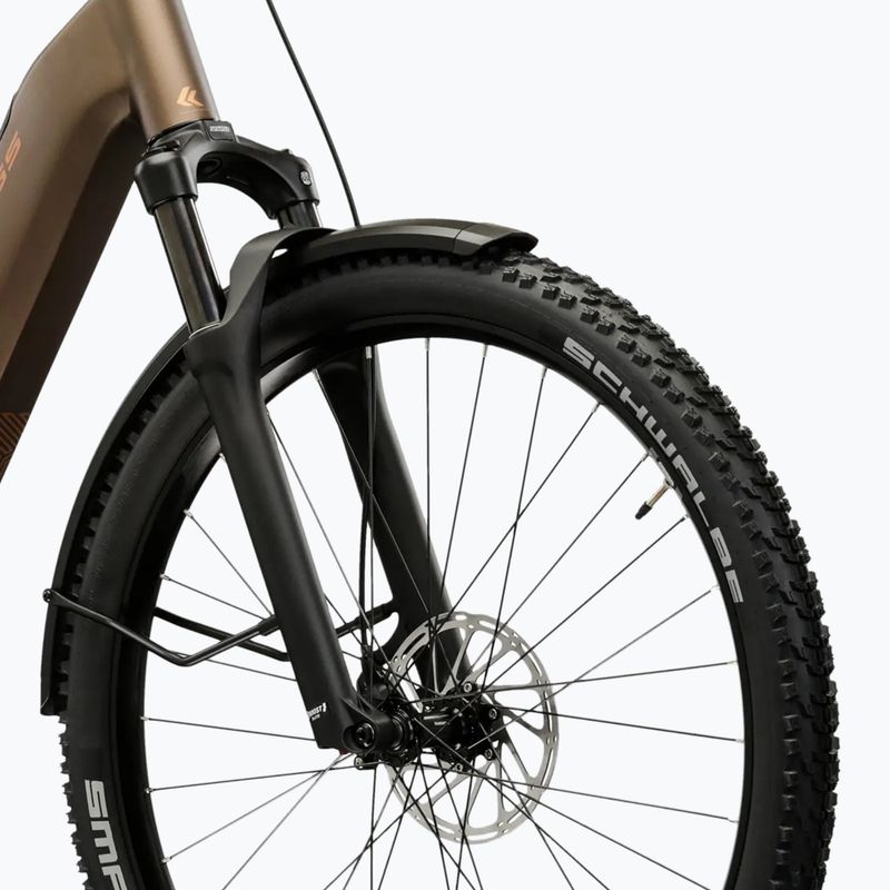 Електрически велосипед KROSS Influx Suv Hyb 4.0 800 29 el. grey/copper/matte 6