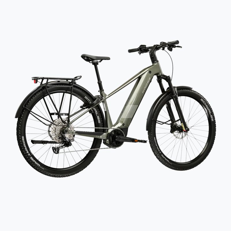 Електрически велосипед KROSS Influx Suv Hyb 4.0 800 29 el. graphite/beige/shiny 3
