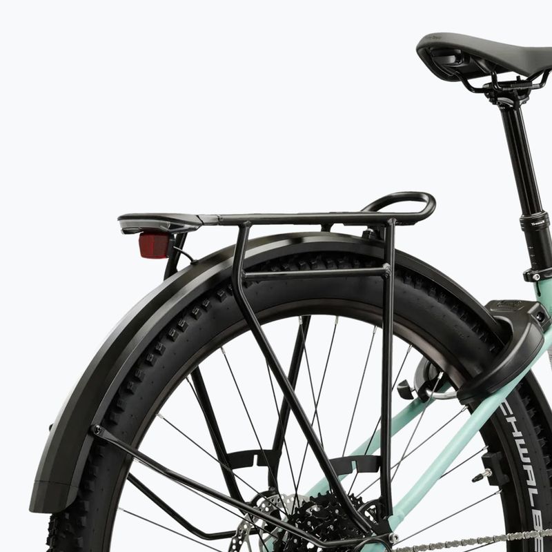 Електрически велосипед KROSS Influx Suv Hyb 3.0 29 800 Wh green/green/matte 14