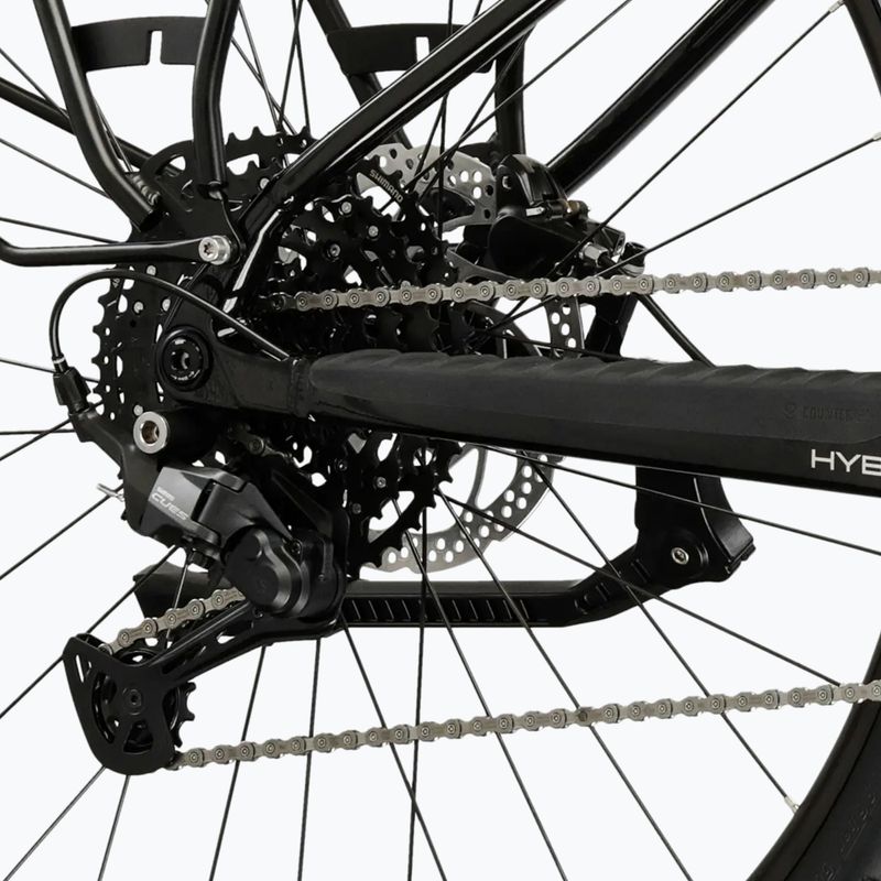 Електрически велосипед KROSS Influx Suv Hyb 3.0 29 800 Wh black/silver/gloss 8