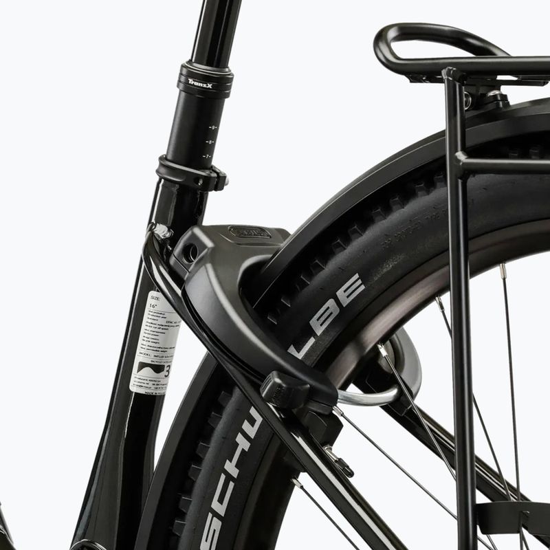 Електрически велосипед KROSS Influx Suv Hyb 3.0 29 800 Wh black/silver/gloss 12