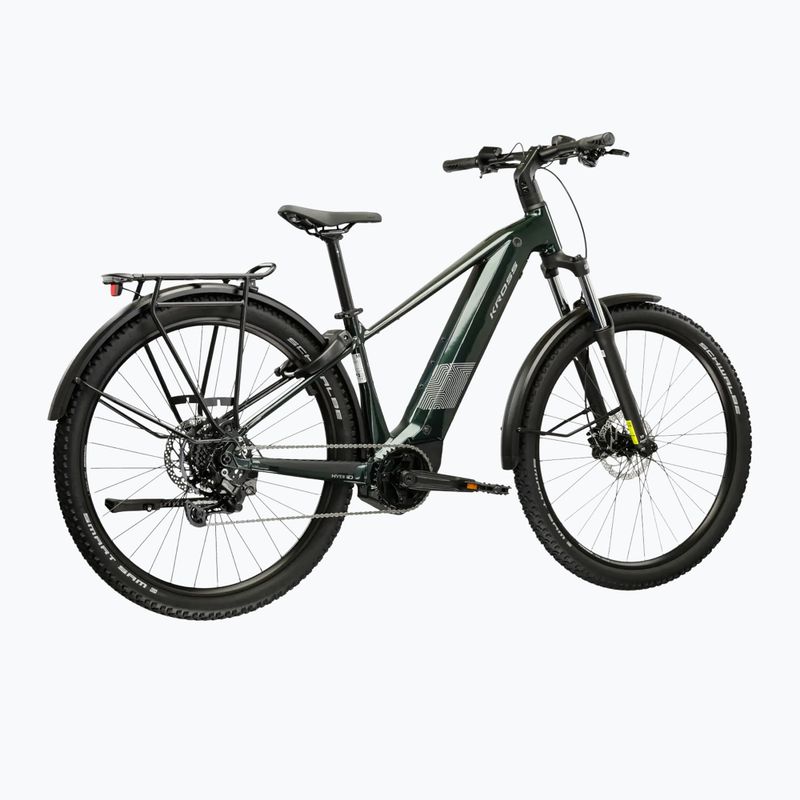 Електрически велосипед KROSS Influx Suv Hyb 2.0 600Wh green/silver/gloss 3