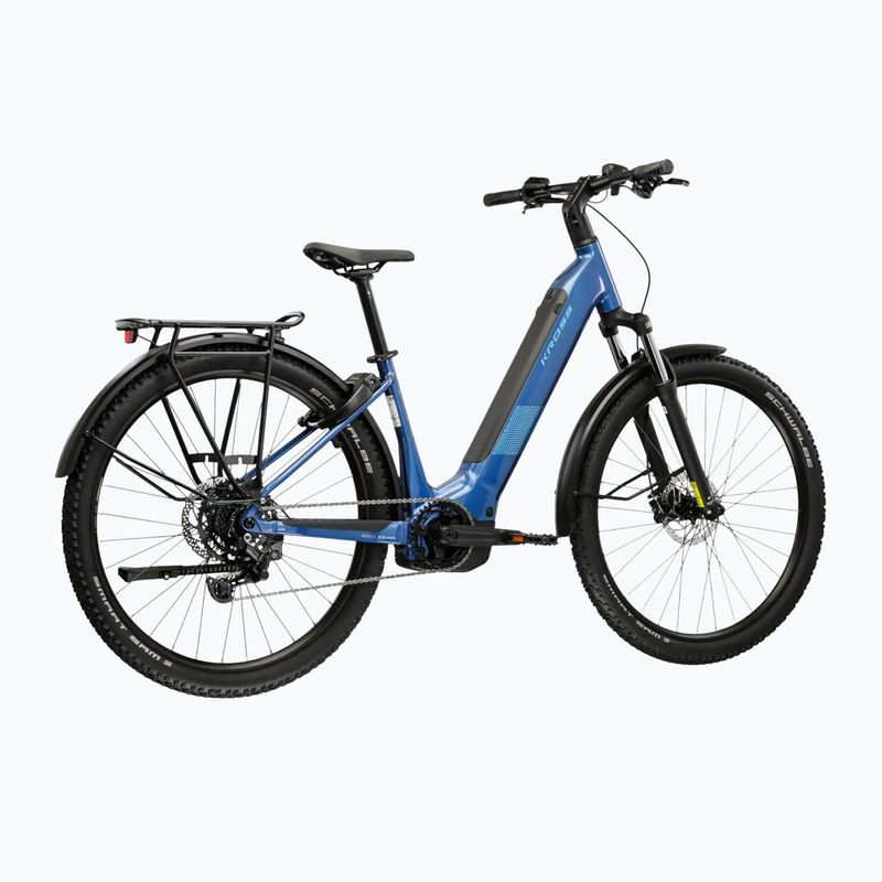 Електрически велосипед KROSS Influx Suv Hyb 2.0 600 29 el. blue/light blue/shiny 3
