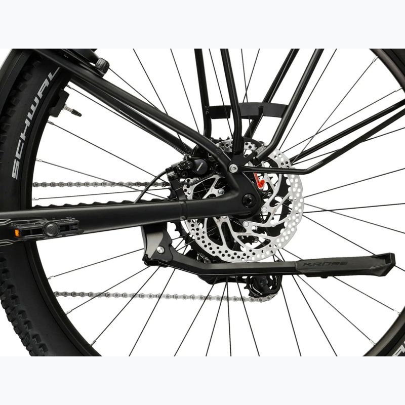 Електрически велосипед KROSS Influx Suv Hyb 2.0 600 29 el. black/silver/matte 11