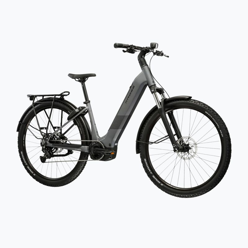 Електрически велосипед KROSS Influx Suv Hyb 2.0 600Wh LS 27,5“ gray/black/matte 2