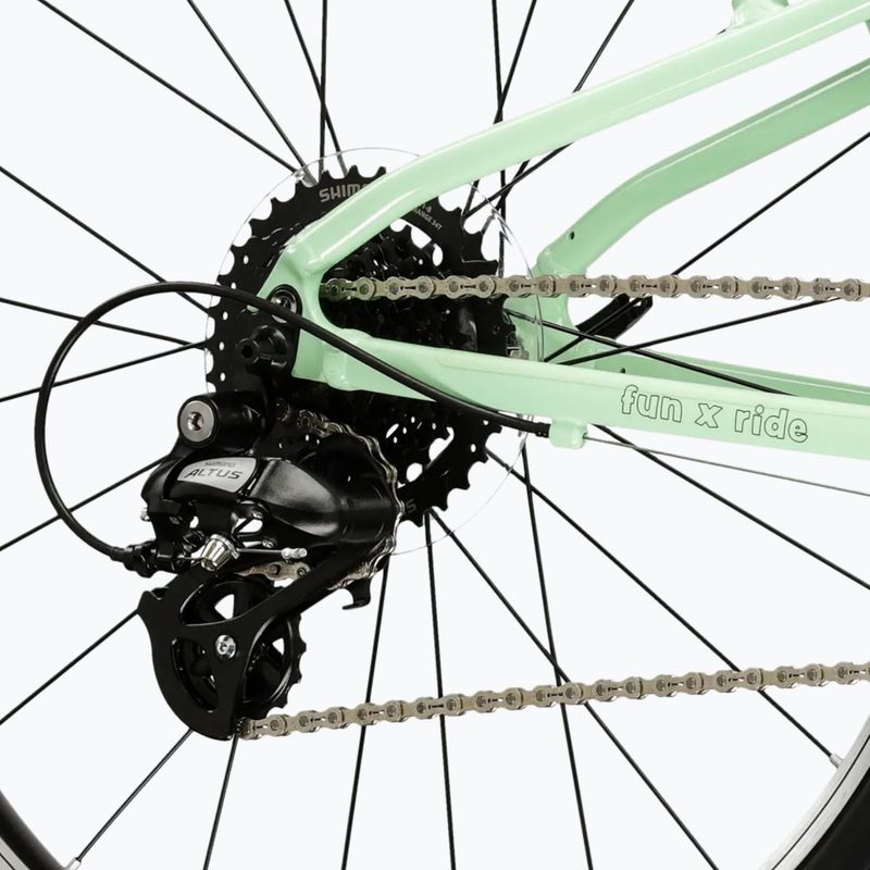 Детски велосипед KROSS Liftie 24 mint/black/gloss 8