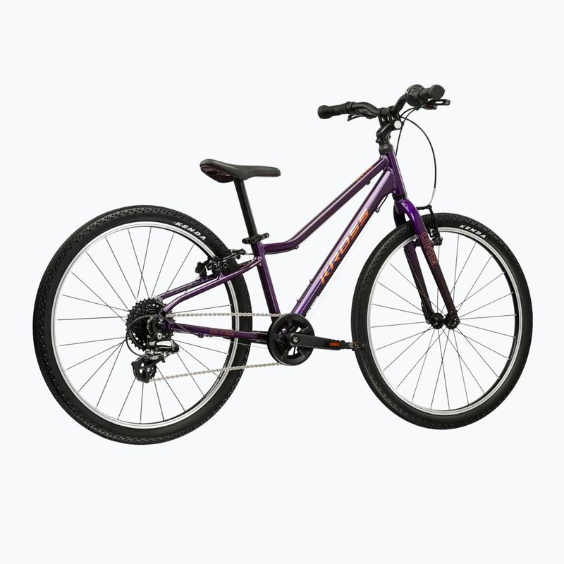 Детски велосипед KROSS Liftie 24 purple/copper/gloss 3