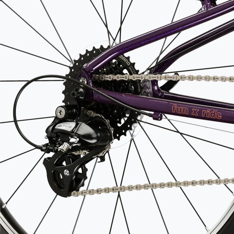 Детски велосипед KROSS Liftie 24 purple/copper/gloss 7