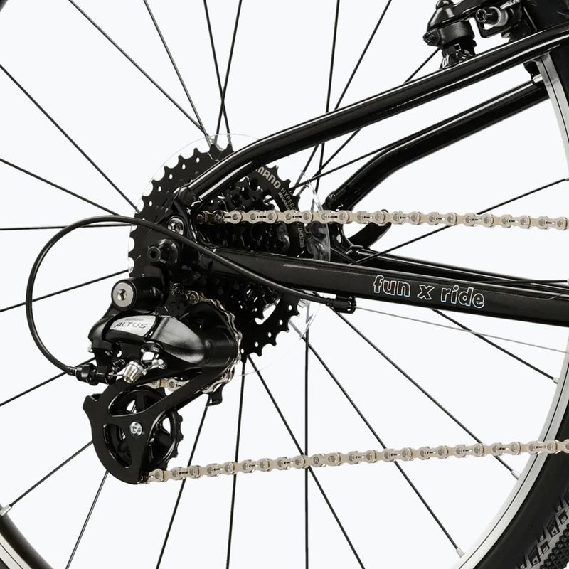 Детски велосипед KROSS Liftie 24 black/silver/gloss 7