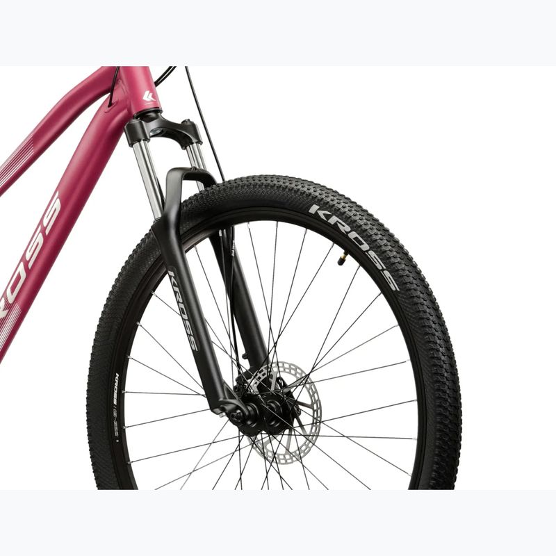Дамски планински велосипед KROSS Lea 2.0 W 29 pink/silver/matte 6