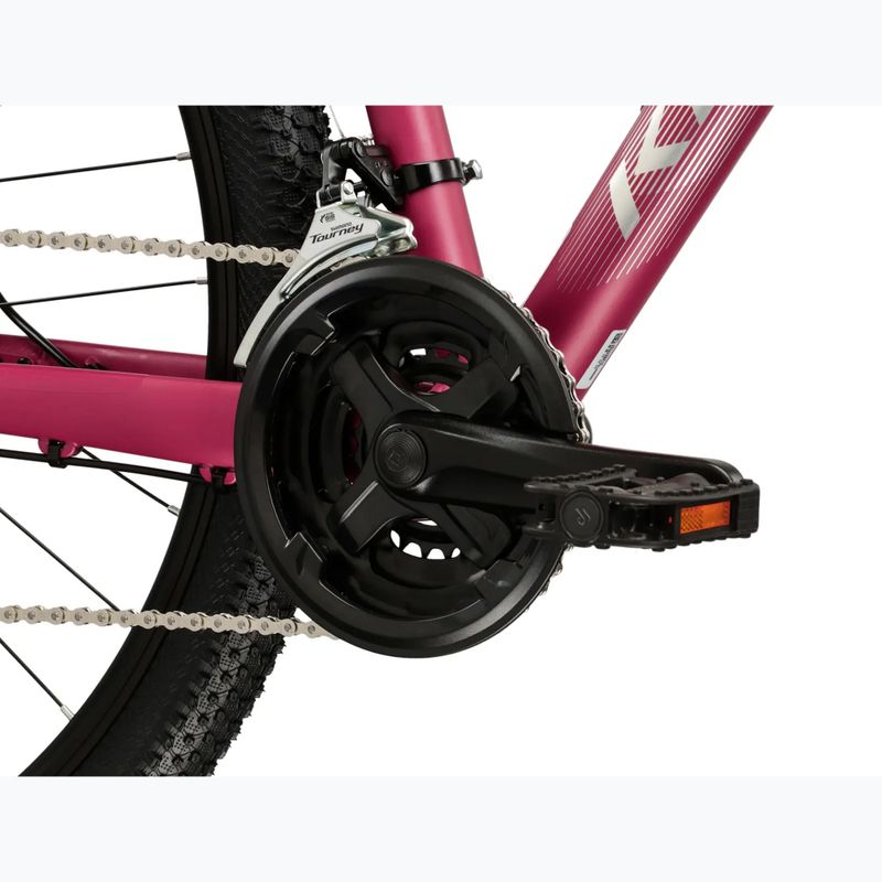 Дамски планински велосипед KROSS Lea 2.0 W 27.5 pink/silver/matte 8