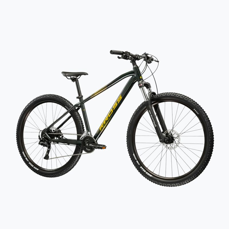 Планински велосипед KROSS Hexagon 5.0 27.5„ green/green/glossy 2