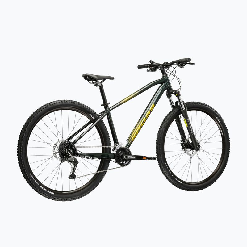 Планински велосипед KROSS Hexagon 5.0 27.5„ green/green/glossy 3