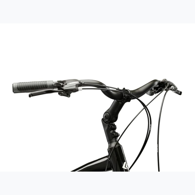 Трекинг велосипед KROSS Trans 3.0 black/grey/glossy 4