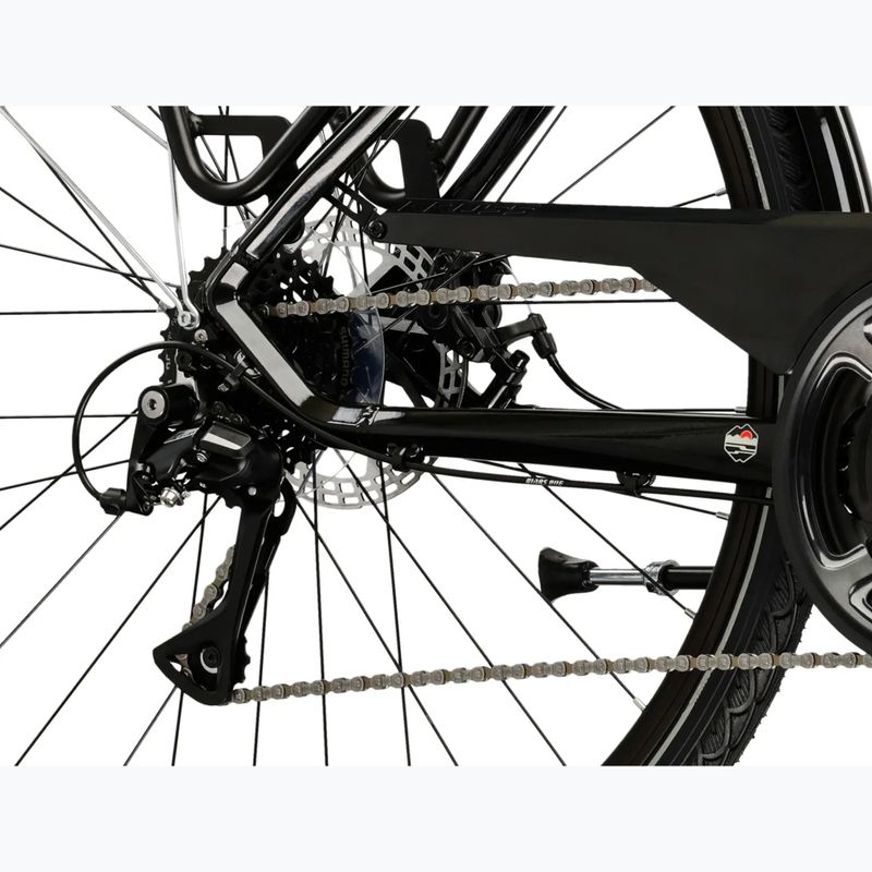 Трекинг велосипед KROSS Trans 3.0 black/grey/glossy 7