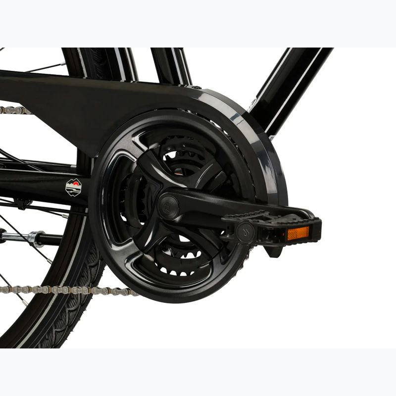 Трекинг велосипед KROSS Trans 3.0 black/grey/glossy 8