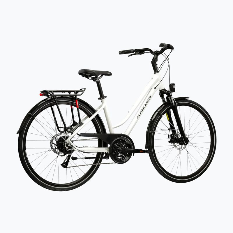 Дамски трекинг велосипед KROSS Trans 3.0 pearl/black/gloss 3