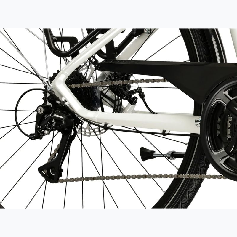 Дамски трекинг велосипед KROSS Trans 3.0 pearl/black/gloss 7