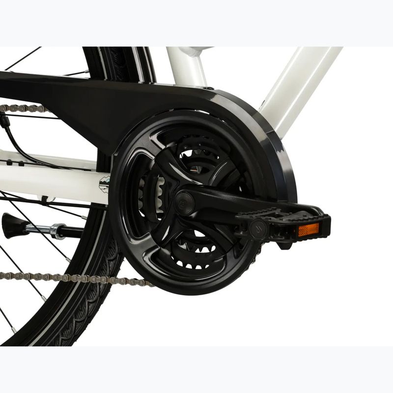 Дамски трекинг велосипед KROSS Trans 3.0 pearl/black/gloss 8