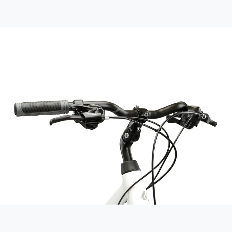 Дамски трекинг велосипед KROSS Trans 1.0 W white/grey/shiny 4