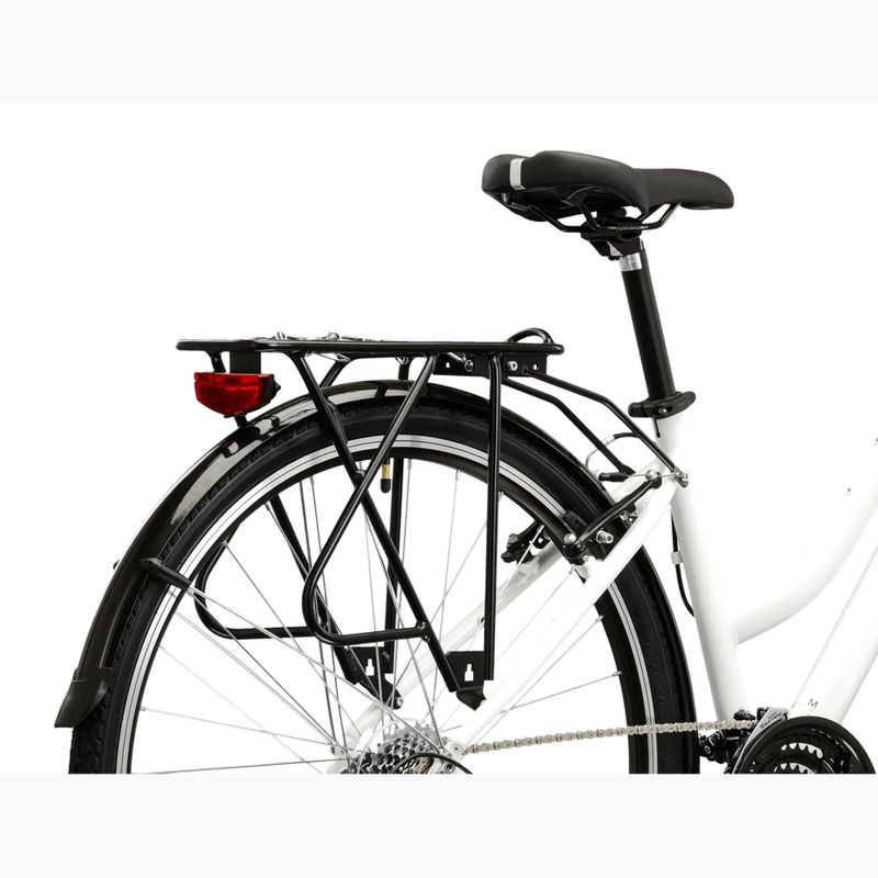 Дамски трекинг велосипед KROSS Trans 1.0 W white/grey/shiny 8