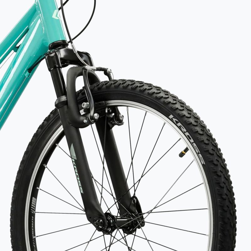 Детски велосипед KROSS Lea Jr 1.0 W aquamarine/green/gloss 5