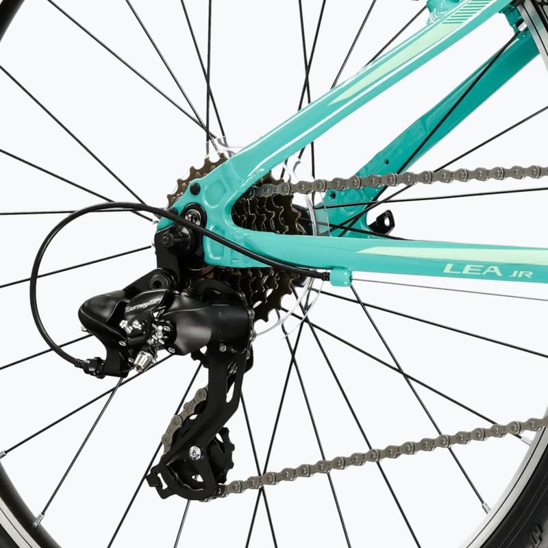 Детски велосипед KROSS Lea Jr 1.0 W aquamarine/green/gloss 7