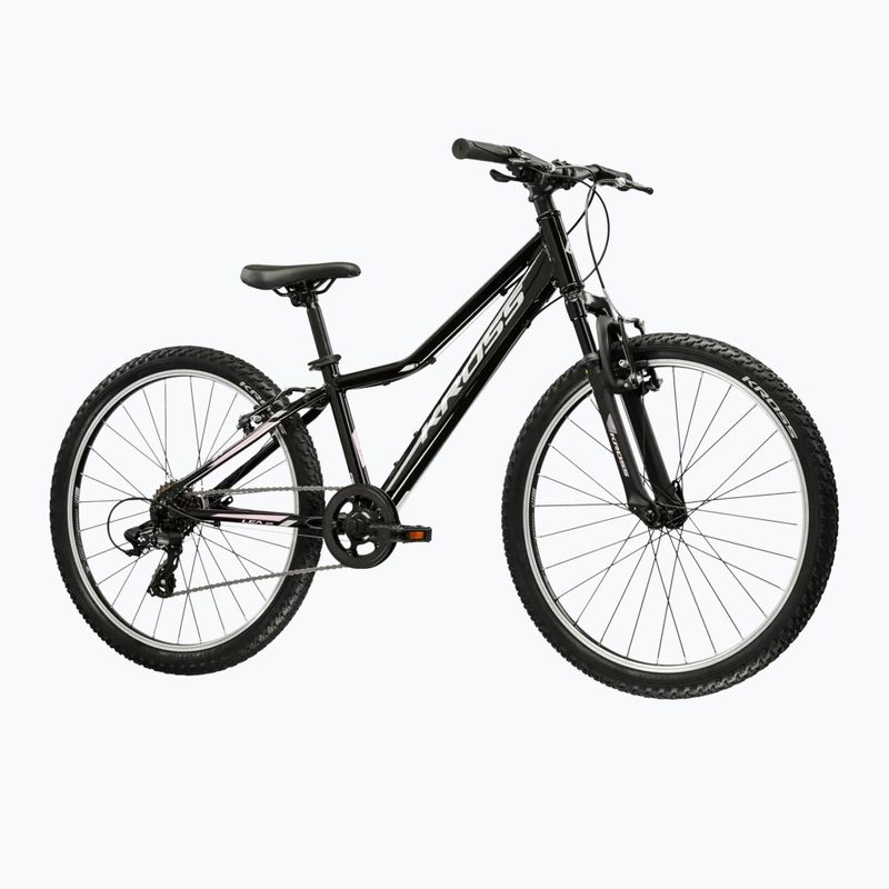 Детски велосипед KROSS Lea Jr 1.0 W black/silver/gloss 2