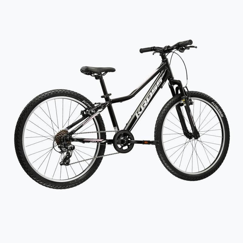 Детски велосипед KROSS Lea Jr 1.0 W black/silver/gloss 3